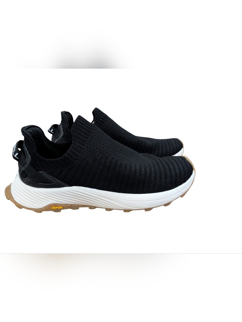Merrell Embark Moc Slip On Sneakers Mens Size 8 W Wide Black Vibram Walking - Picture 5 of 12